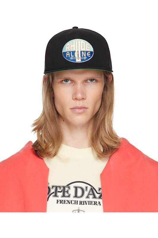 블랙 모자 Black 'Rhude Alpine' Cap 15849391