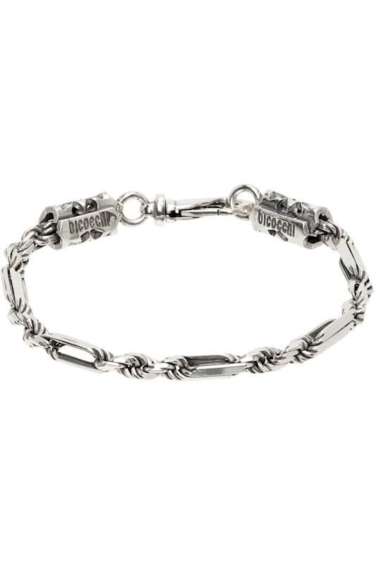 실버 체인 팔찌 Silver Figaro Rope Chain Bracelet 16590071