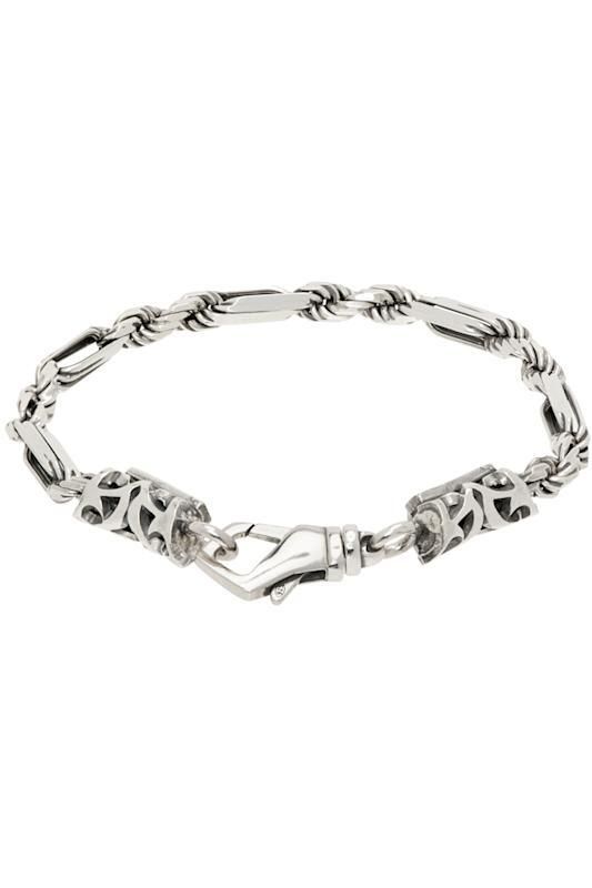 실버 체인 팔찌 Silver Figaro Rope Chain Bracelet 16590071