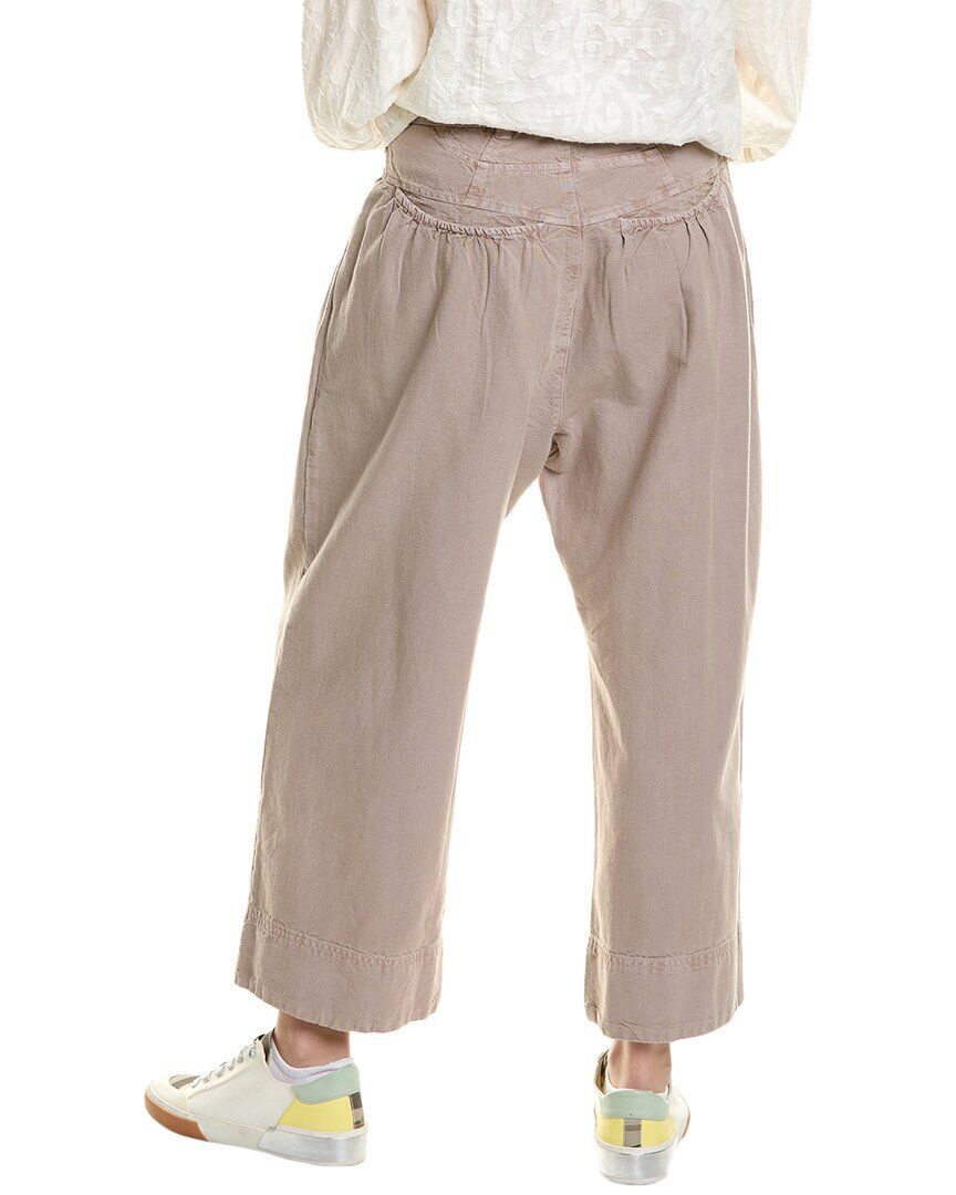 프리 치노 팬츠 Free People Sweet Talk Linen-Blend Chino Pant 1411300210