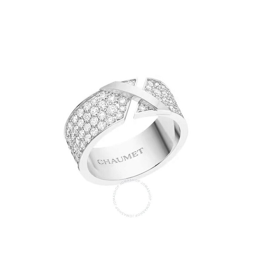 화이트 골드 다이아몬드 반지 Liens Evidence White Gold Diamond Ring -085198N