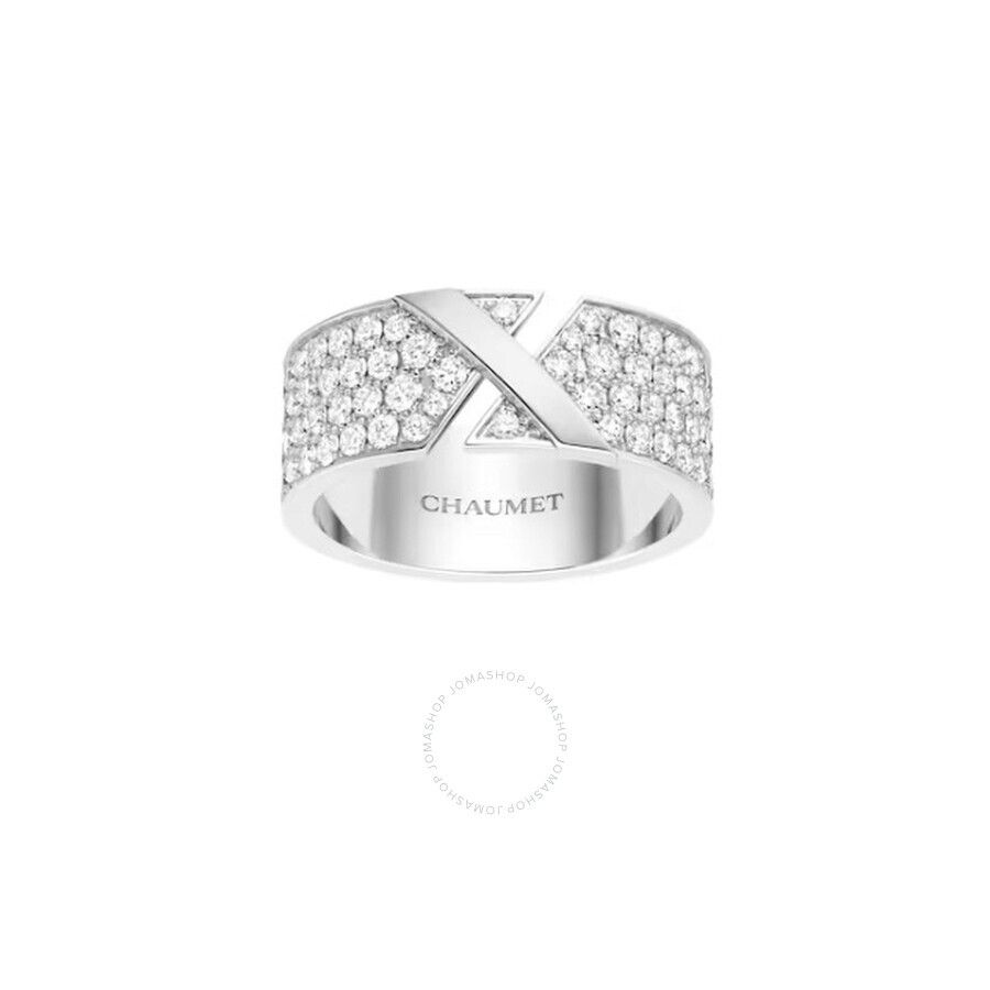 화이트 골드 다이아몬드 반지 Liens Evidence White Gold Diamond Ring -085198N