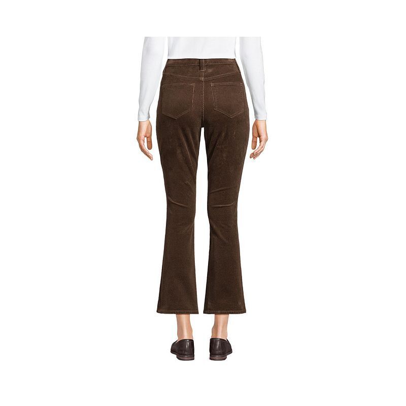 여성 하이 코듀로이 크롭 팬츠 Women's High Rise Corduroy Kick Crop Pants 20475782 Rich coffee