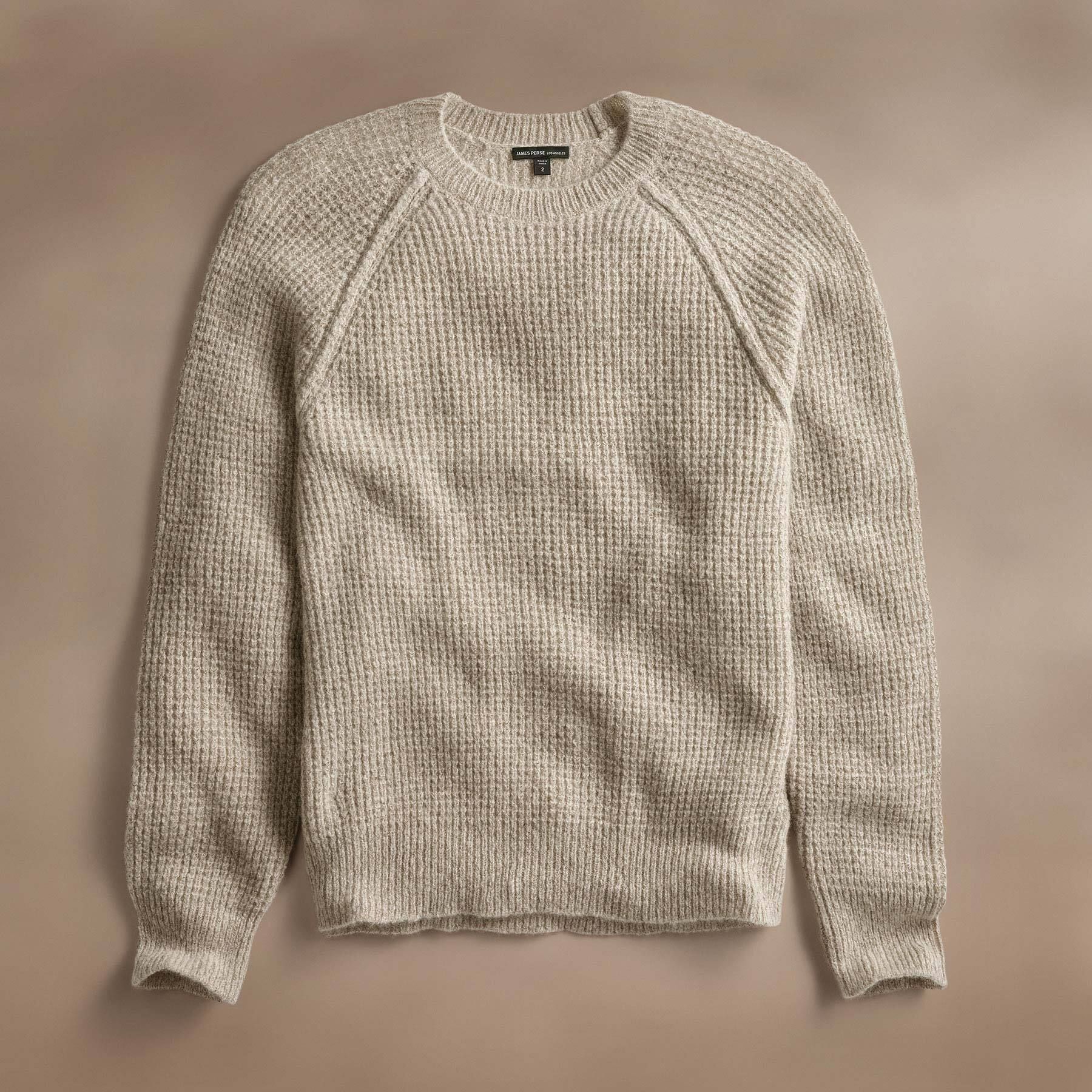 캐시미어 니트 크루넥 헤이즐 Cashmere Knit Raglan Crew - Hazel MLTC3708 HAZEL