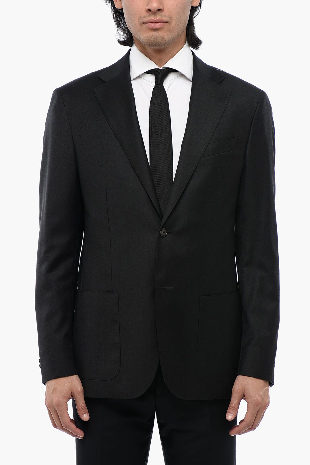 cc 컬렉션 슬림 핏 버진 울 블레이저 CC COLLECTION Half-lined Slim Fit Virgin Wool Blazer 617476
