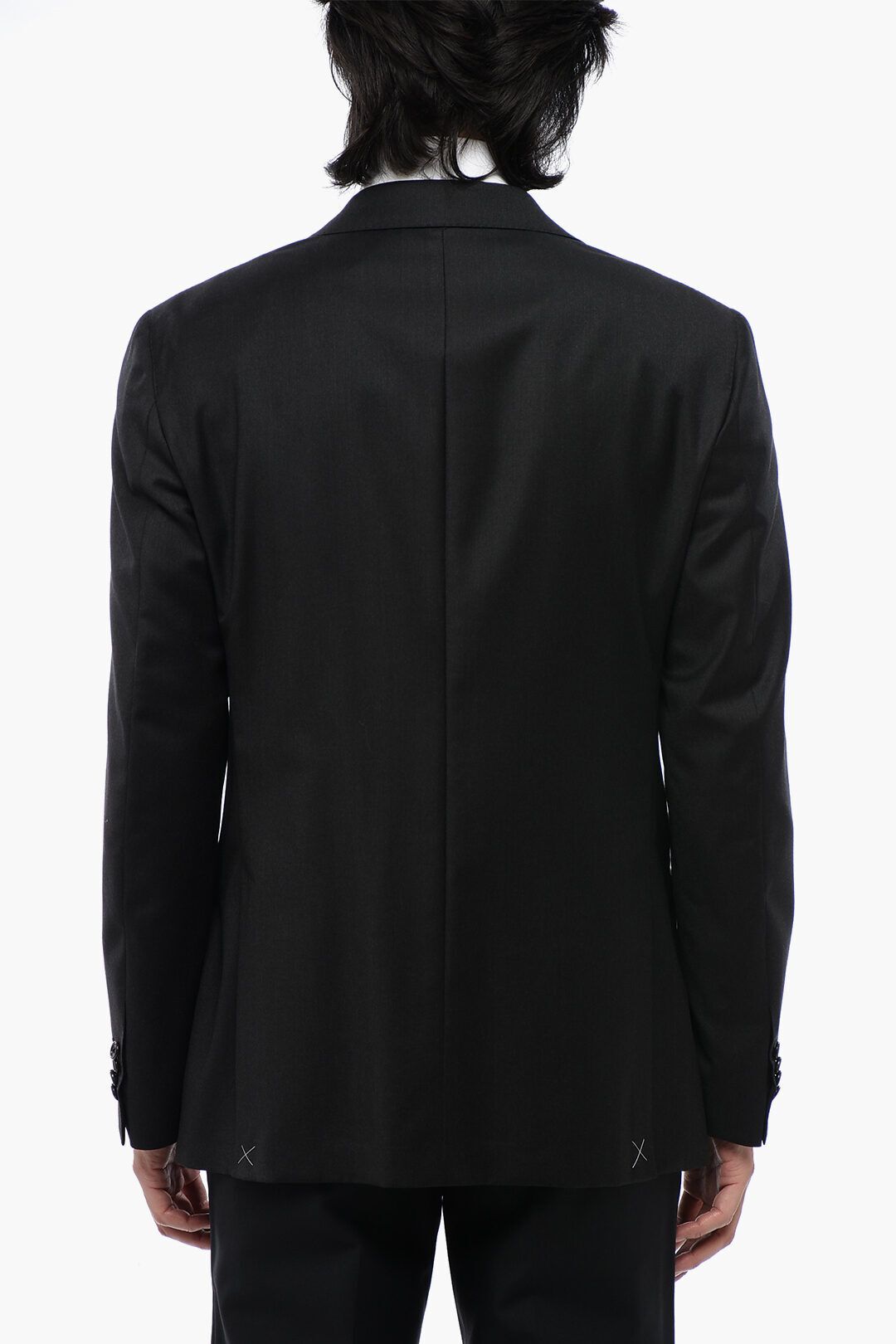 cc 컬렉션 슬림 핏 버진 울 블레이저 CC COLLECTION Half-lined Slim Fit Virgin Wool Blazer 617476