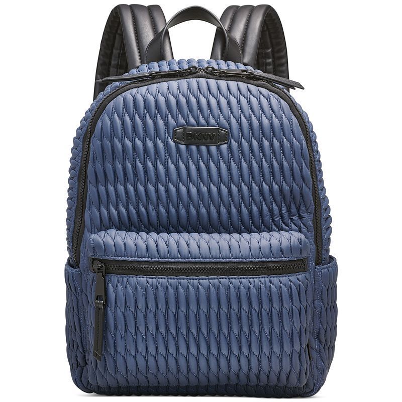 미디움 퀼티드 나일론 백팩 Mack Medium Quilted Nylon Backpack   18377008 Dark Denim
