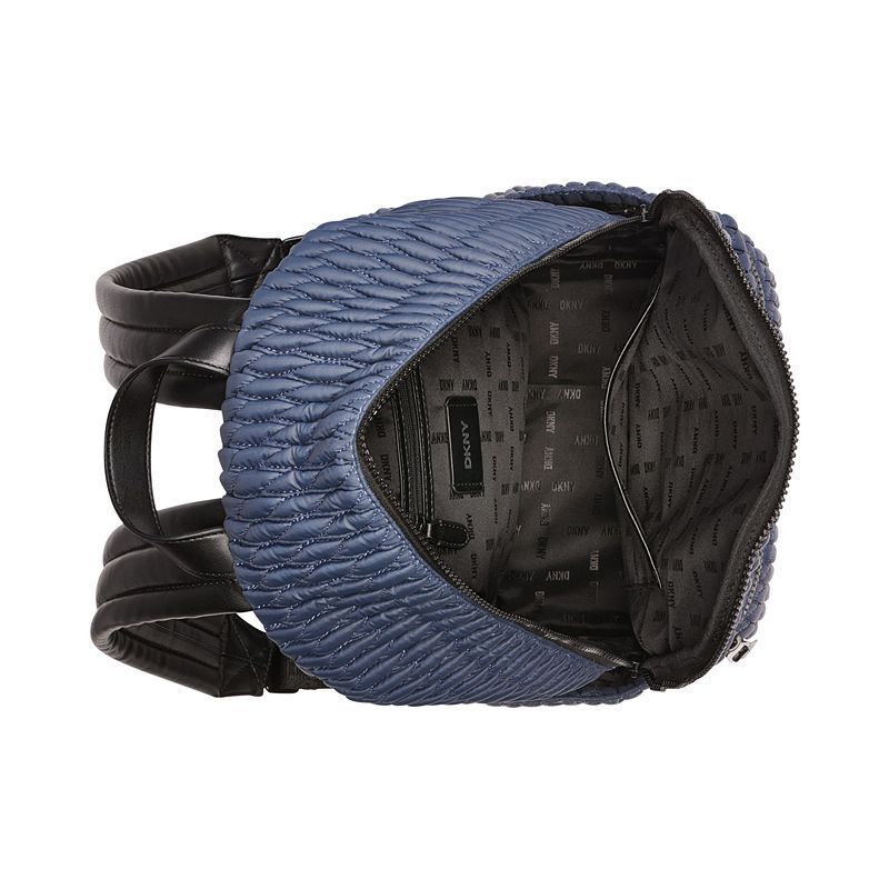 미디움 퀼티드 나일론 백팩 Mack Medium Quilted Nylon Backpack   18377008 Dark Denim