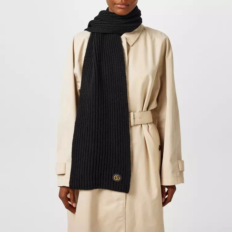 울 니트 캐시미어 스카프 Wool Knit Cashmere Scarf 90346003