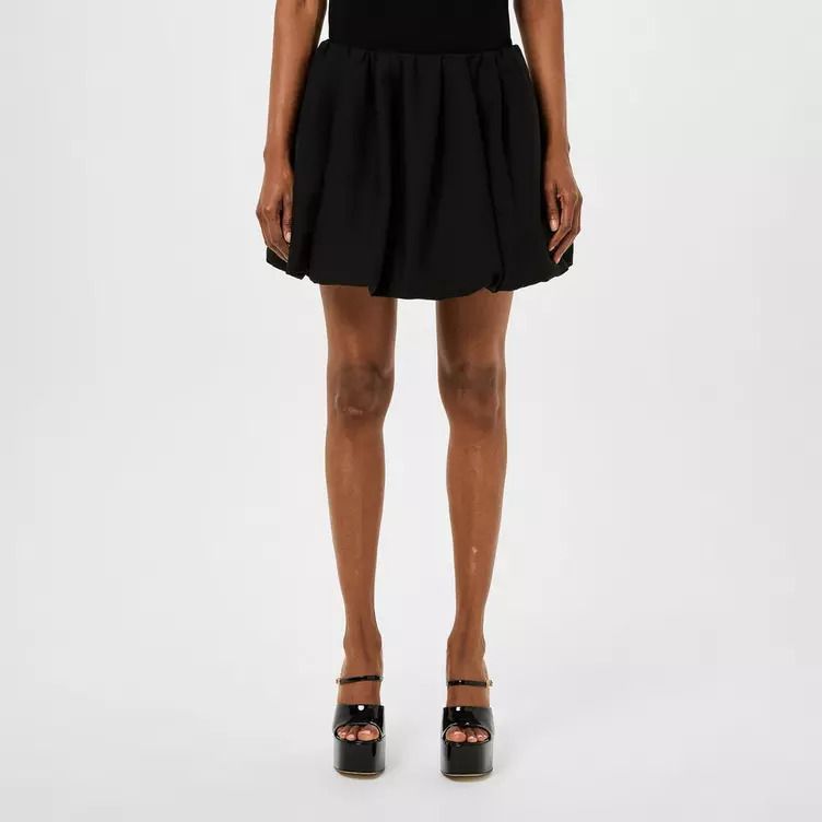 크레페 꾸뛰르 미니 스커트 Crepe Couture Mini Skirt 57885703