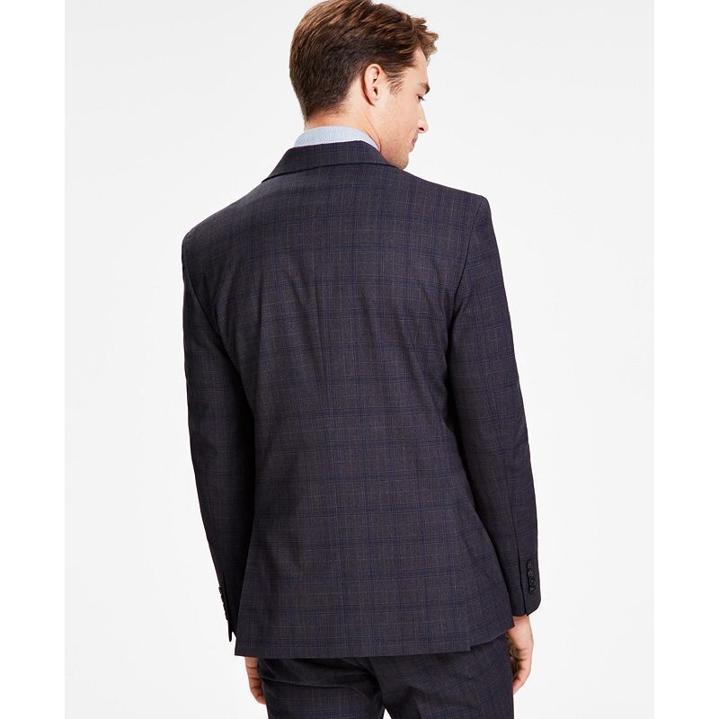 남성 스트래치 수트 자켓 Men's Modern-Fit Stretch Suit Jacket 11889424 Grey Plaid