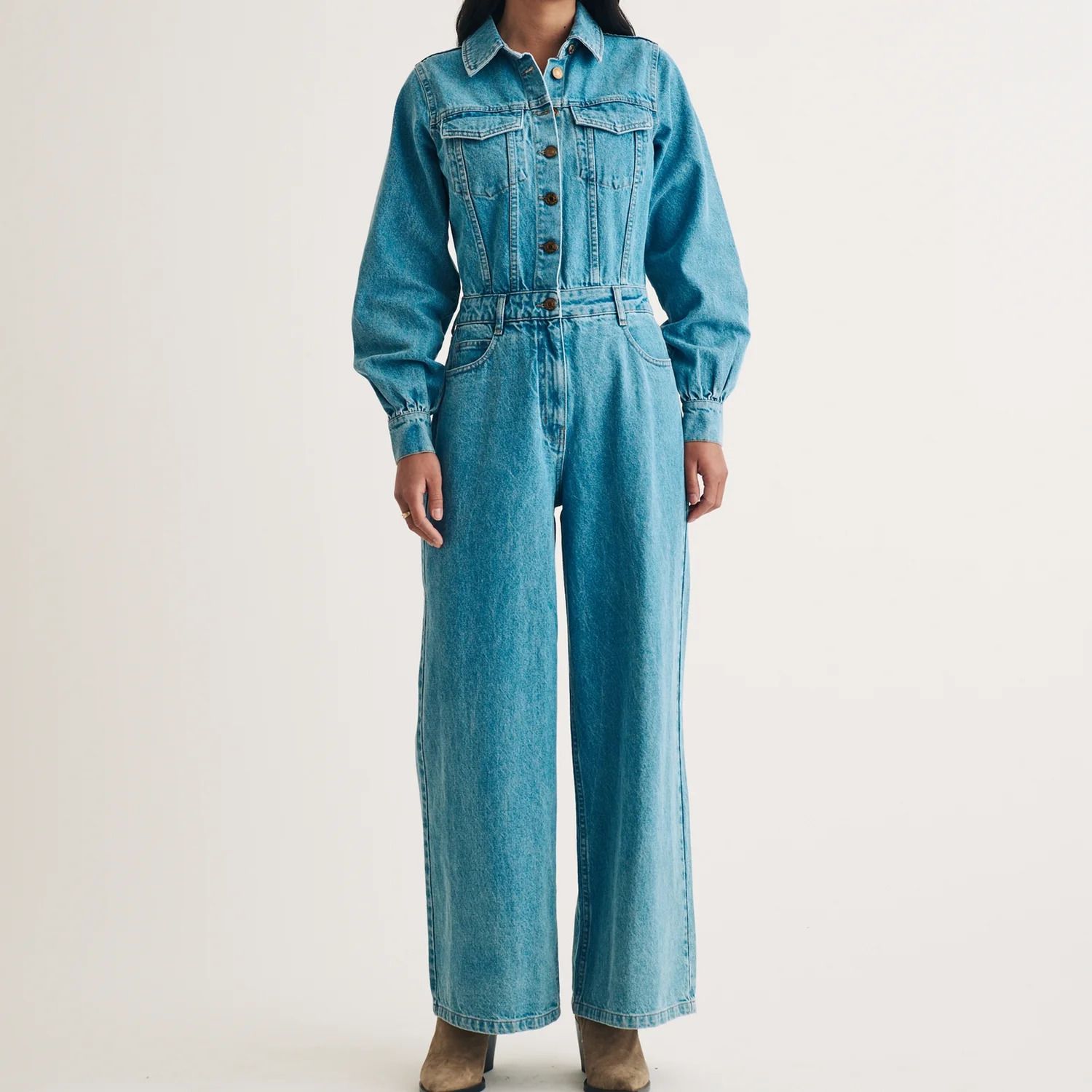 오가닉 데님 점프수트 Nobody's Child Dublin Organic Denim Jumpsuit 15634789