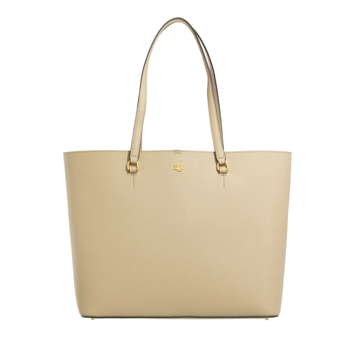 로렌 랄프 쇼퍼백 Lauren Ralph Lauren Karly-Tote-Large Birch Tan                        Shopper A0478263