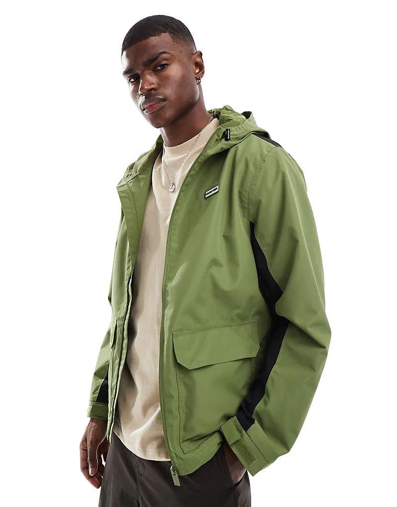 제임스 자켓 카키 후드 James   Wasserabweisende Jacke in Khaki mit Kapuze 207127436GRÜN
