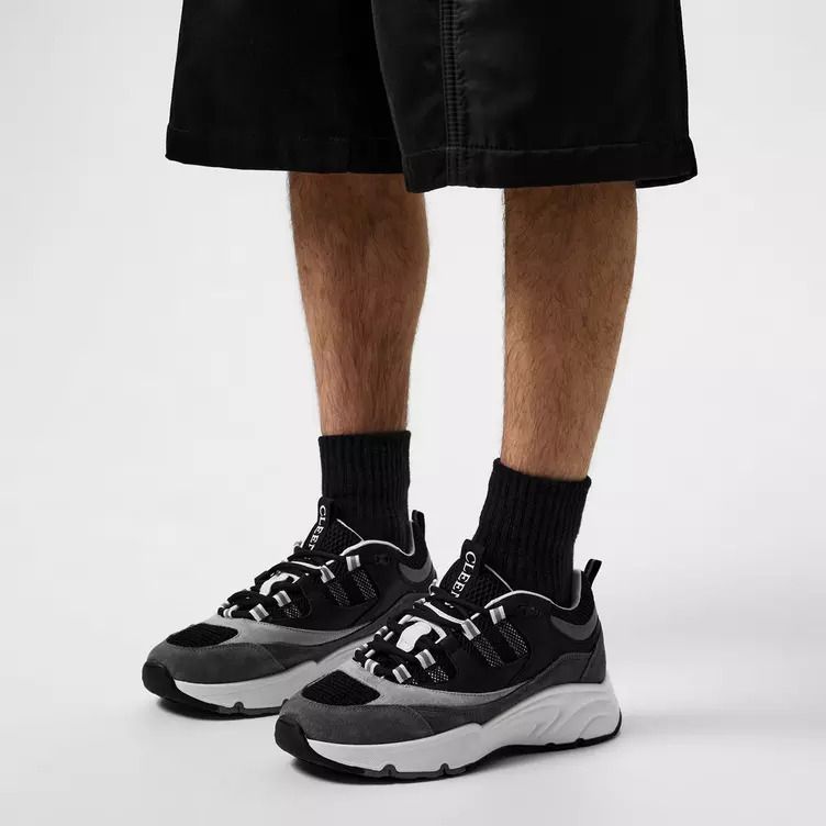 남성 가죽 스니커즈 Men's Aero Leather Trainers 11712102
