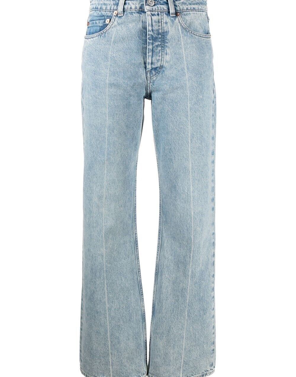 【OUR LEGACY】BLEACH CREASE DENIM BOOT CUT JEANS (WOMEN) Our Legacy - Boot Cut Bleach Crease Denim