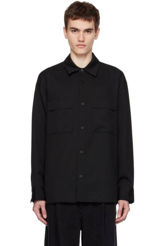 블랙 포켓 셔츠 Black Pocket Shirt 14027971