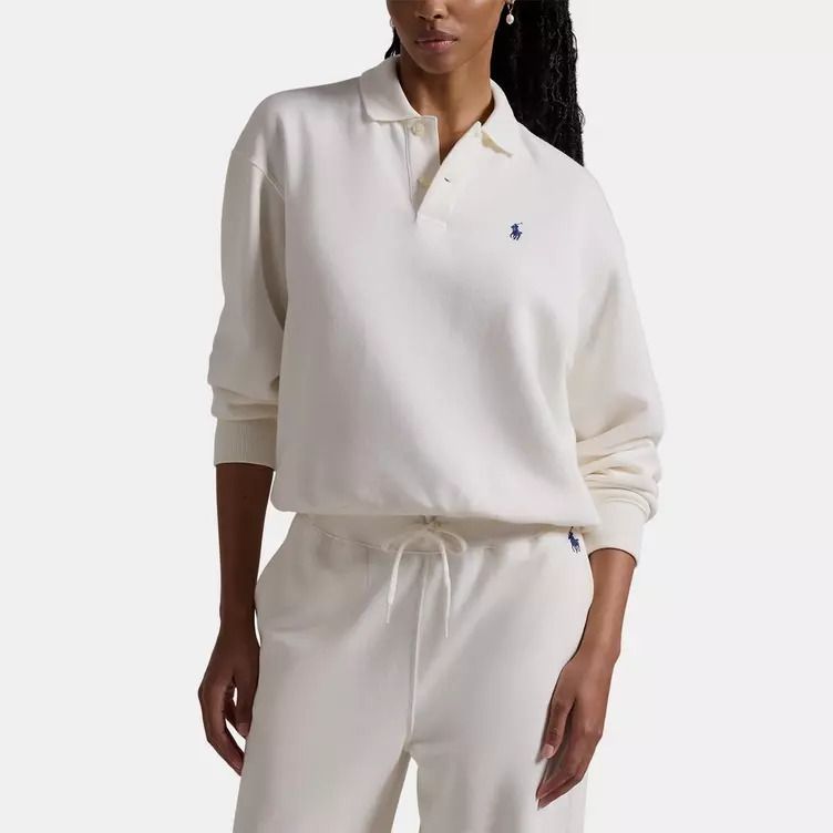 플리스 풀오버 Polo-Collar Fleece Pullover 66752301