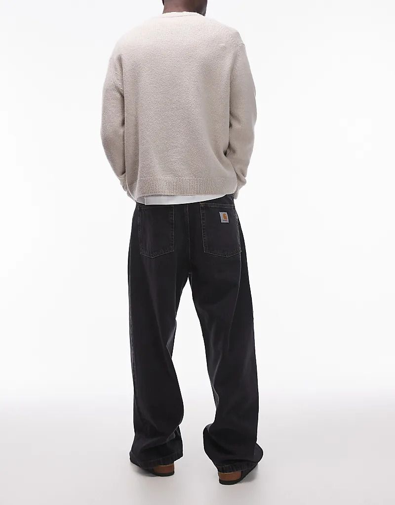 데님 블랙 Brandon   Locker geschnittene Jeans in Schwarz 207486322Schwarz