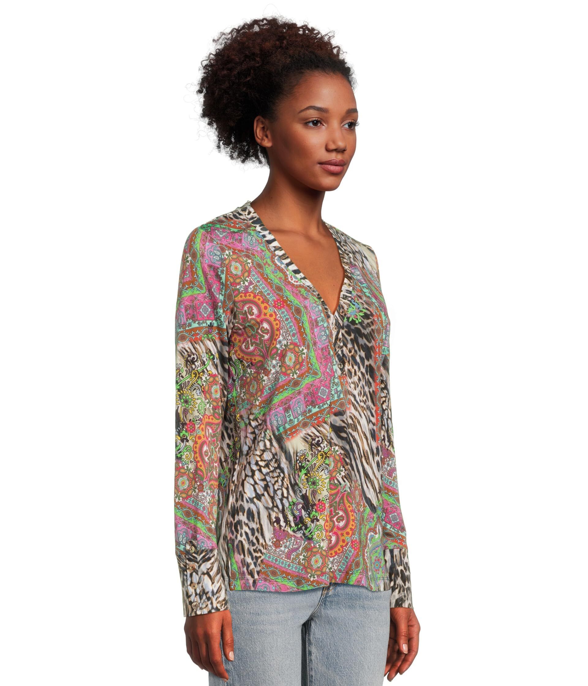 더 헨리 탑 The Janie Favorite Henley Top 9983103 1101628