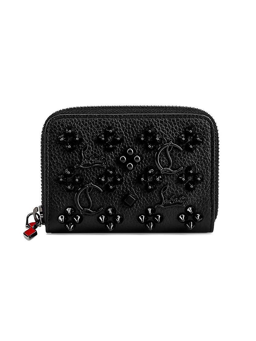 가죽 코인 지갑 Pannettone Leather Coin Purse 0400099275880 BLACK