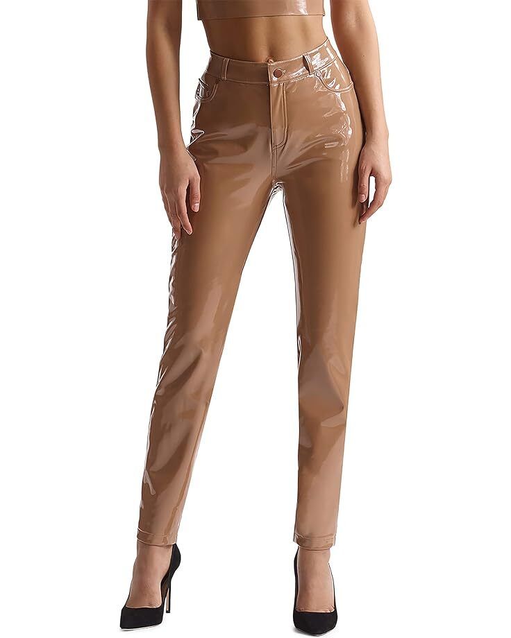 여성 포우 페이턴트 가죽 팬츠 Women's Commando Faux Patent Leather Five-Pocket Pants SLG72  9823384298