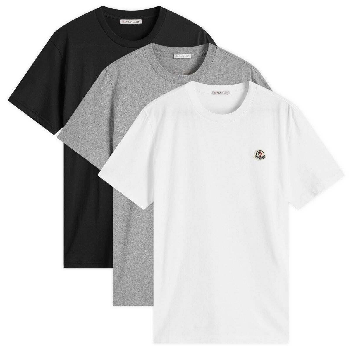 경량 코튼 저지 워시드 티셔츠 Lightweight Cotton Jersey Washed T-Shirt (3-Pack) 8C000-26-829H8-3P1 Multi