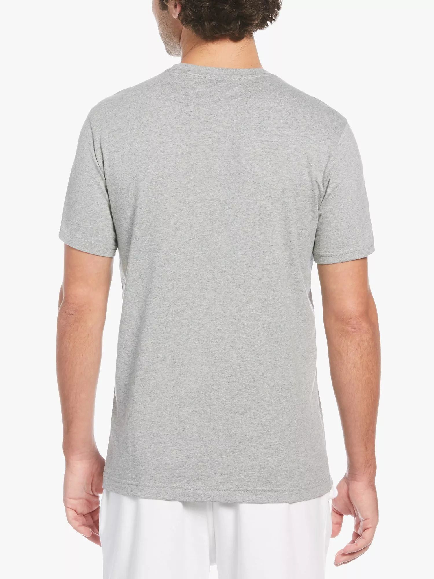 포인트 자수 티셔츠 Pin Point Embroidery T-Shirt 110739492 Rain Hthr