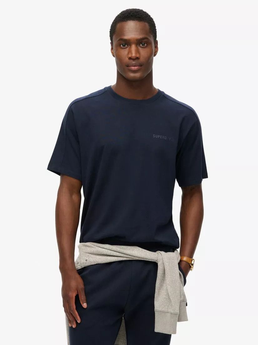 테크 릴렉스 티셔츠 네이비 Tech Relaxed T-Shirt, Deep Navy 112314059