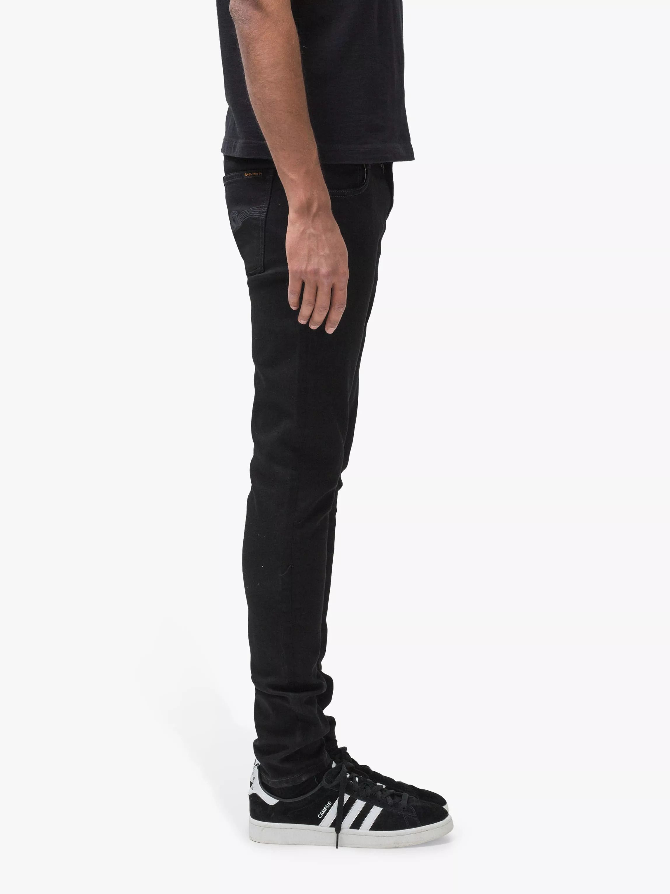 슬림 테리 데님 Slim Tight Terry Jeans, Everblack 4777235