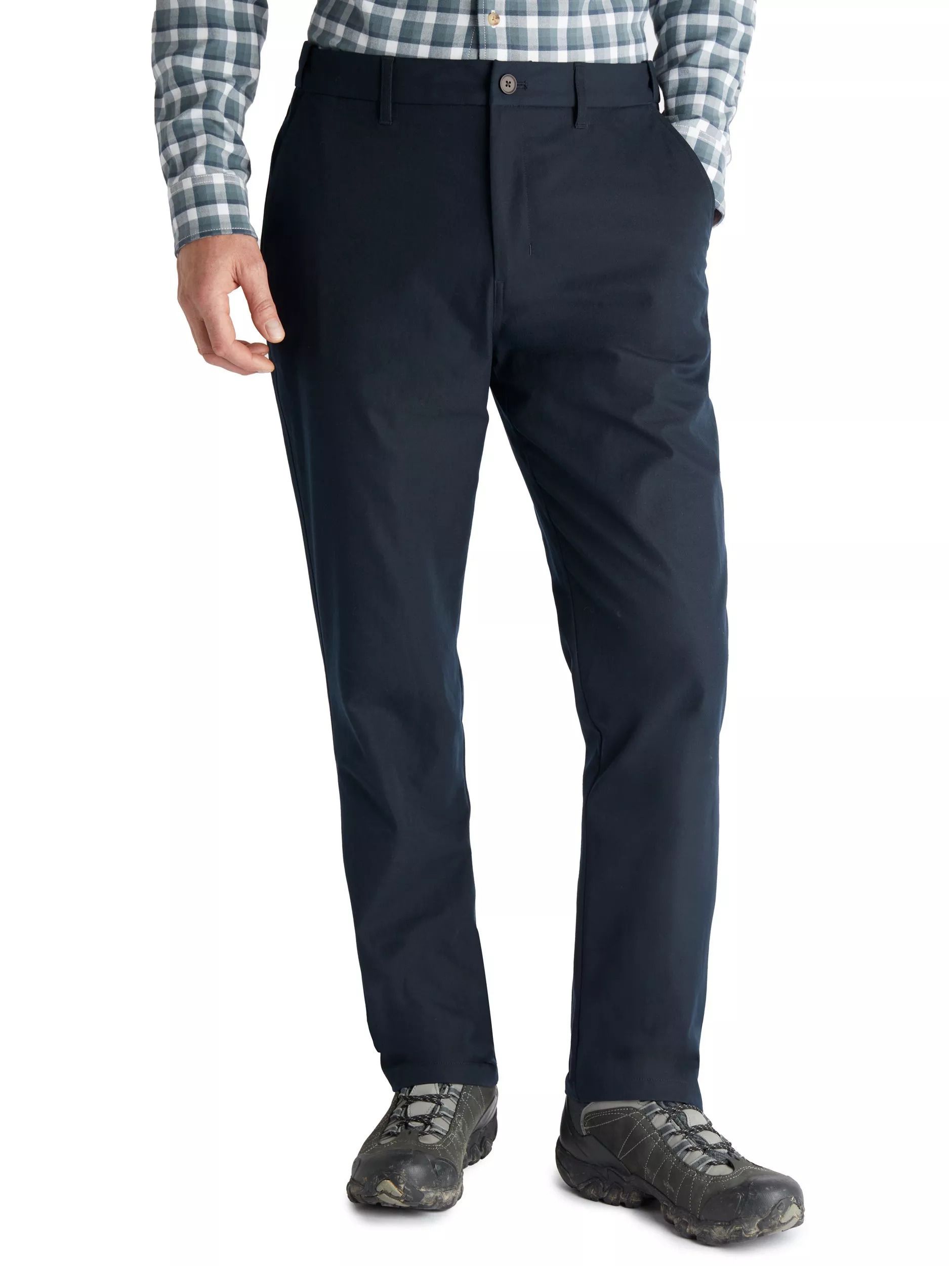 남성 디스트릭트 워터프루프 방수 치노 바지 브라운 Men's Dry District Waterproof Chino Trousers, Deep Oak Brown 112669529 True Navy