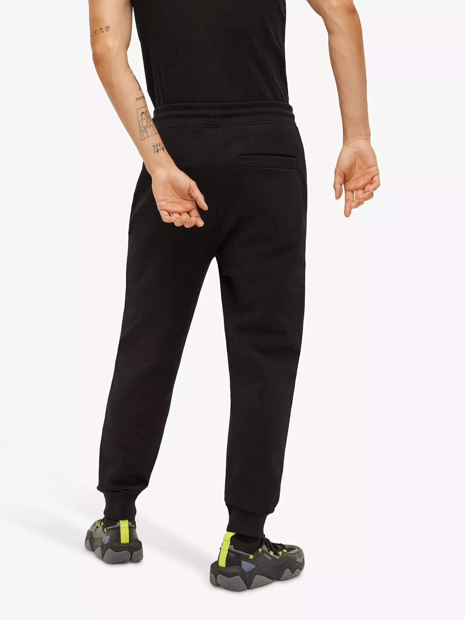 로고 조거팬츠 블랙 HUGO Doak Logo Joggers, Black 110039933