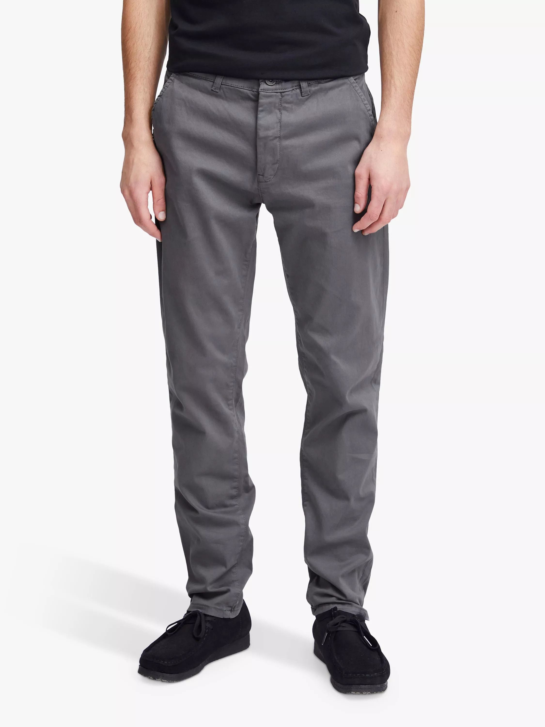 슬림 핏 치노 바지 Viggo Slim Fit Chino Trousers 111804467 Smoked Pearl Grey
