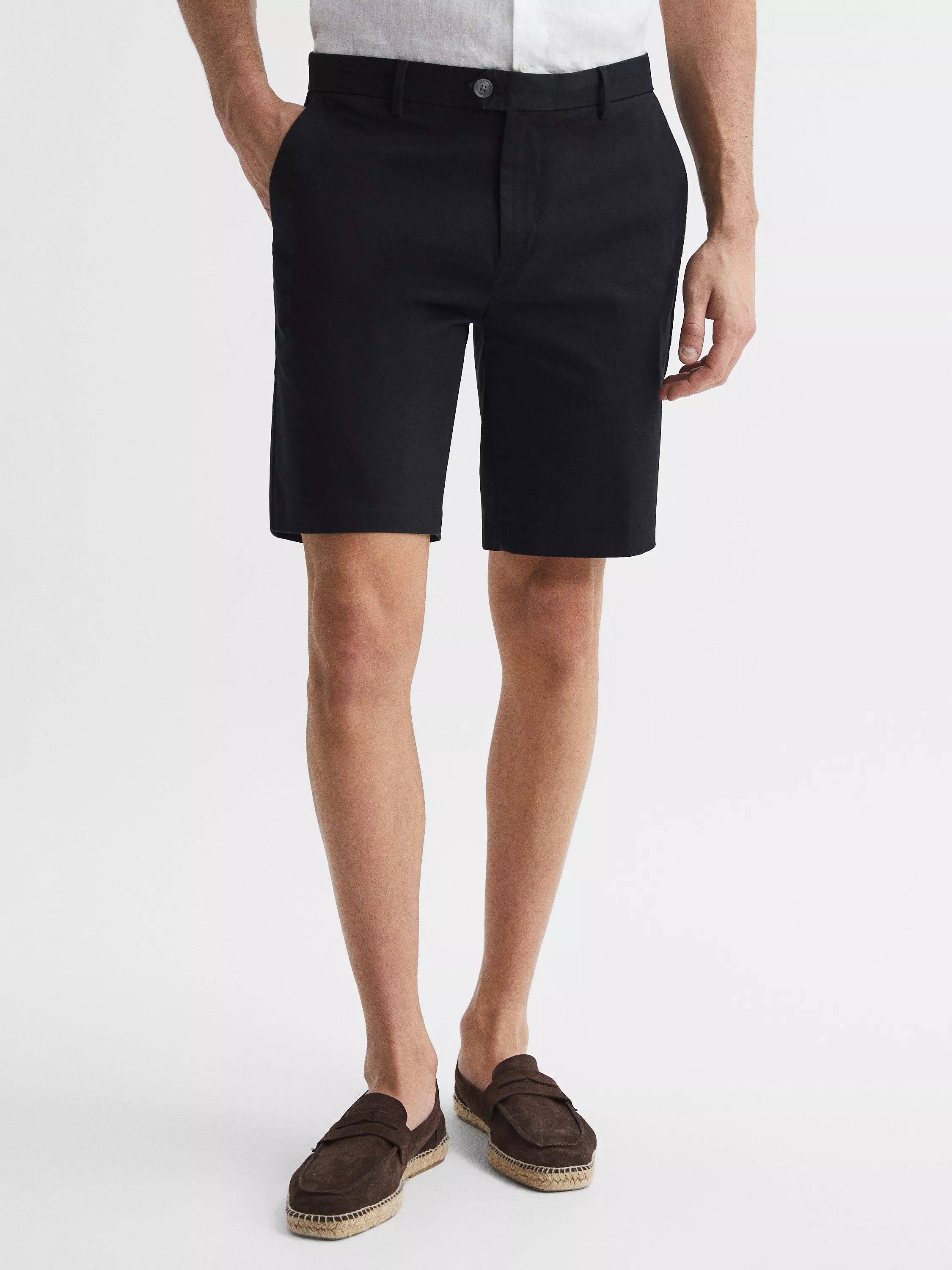캐주얼 치노 바지 Wicket Casual Chino Shorts 110377854 Black