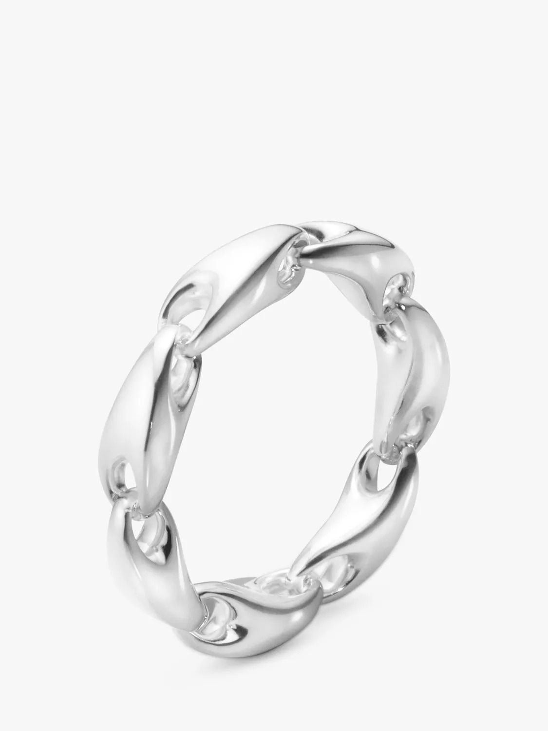 체인 링크 반지 실버 Chain Link Ring, Silver 109877614