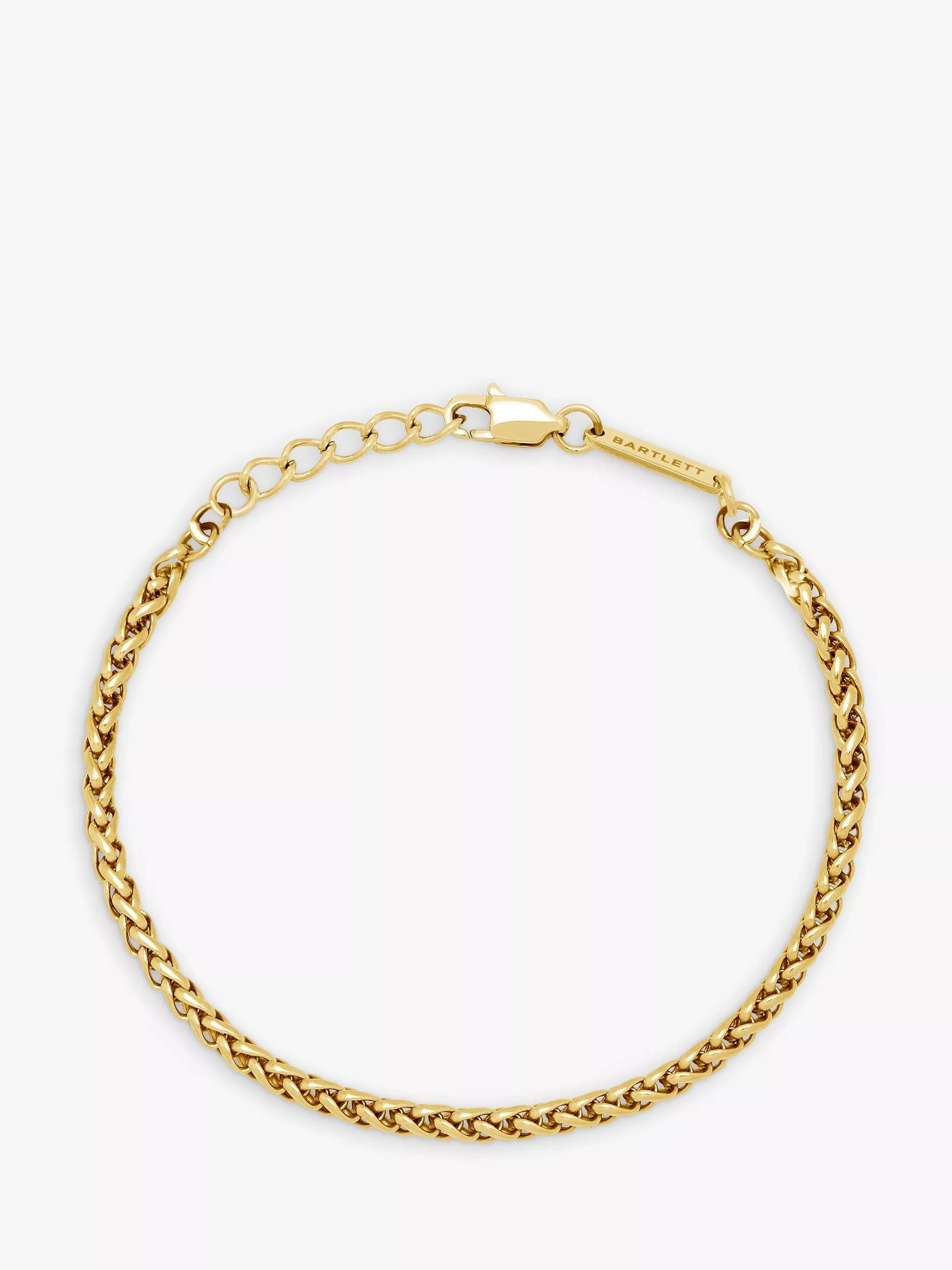남성 체인 팔찌 Men's Spiga Chain Bracelet 111073187 Gold
