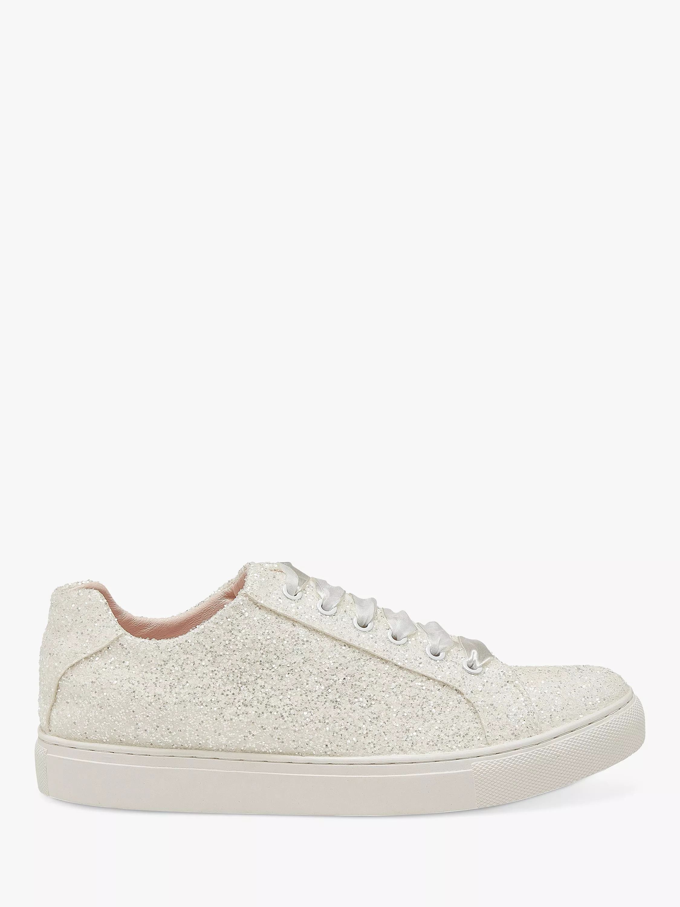 스니커즈 아이보리 스노우 Athena Glitter Trainers, Ivory Snow 110298892