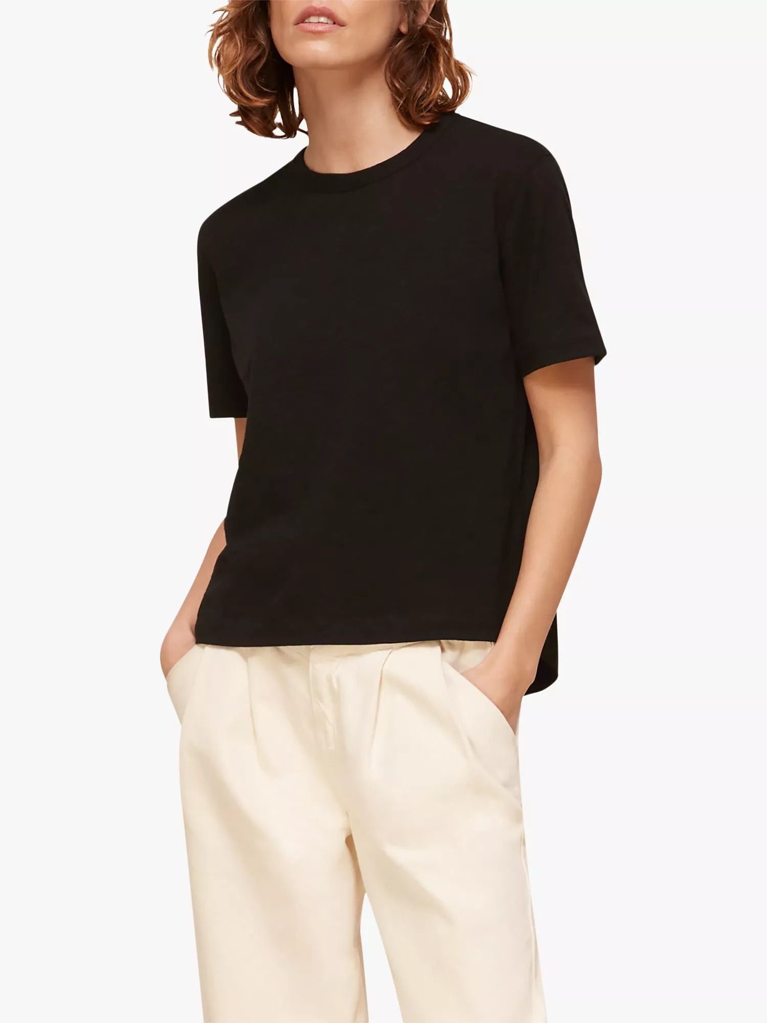 숏 슬리브 티셔츠 Emily Ultimate Short Sleeve T-Shirt 5427740 Black