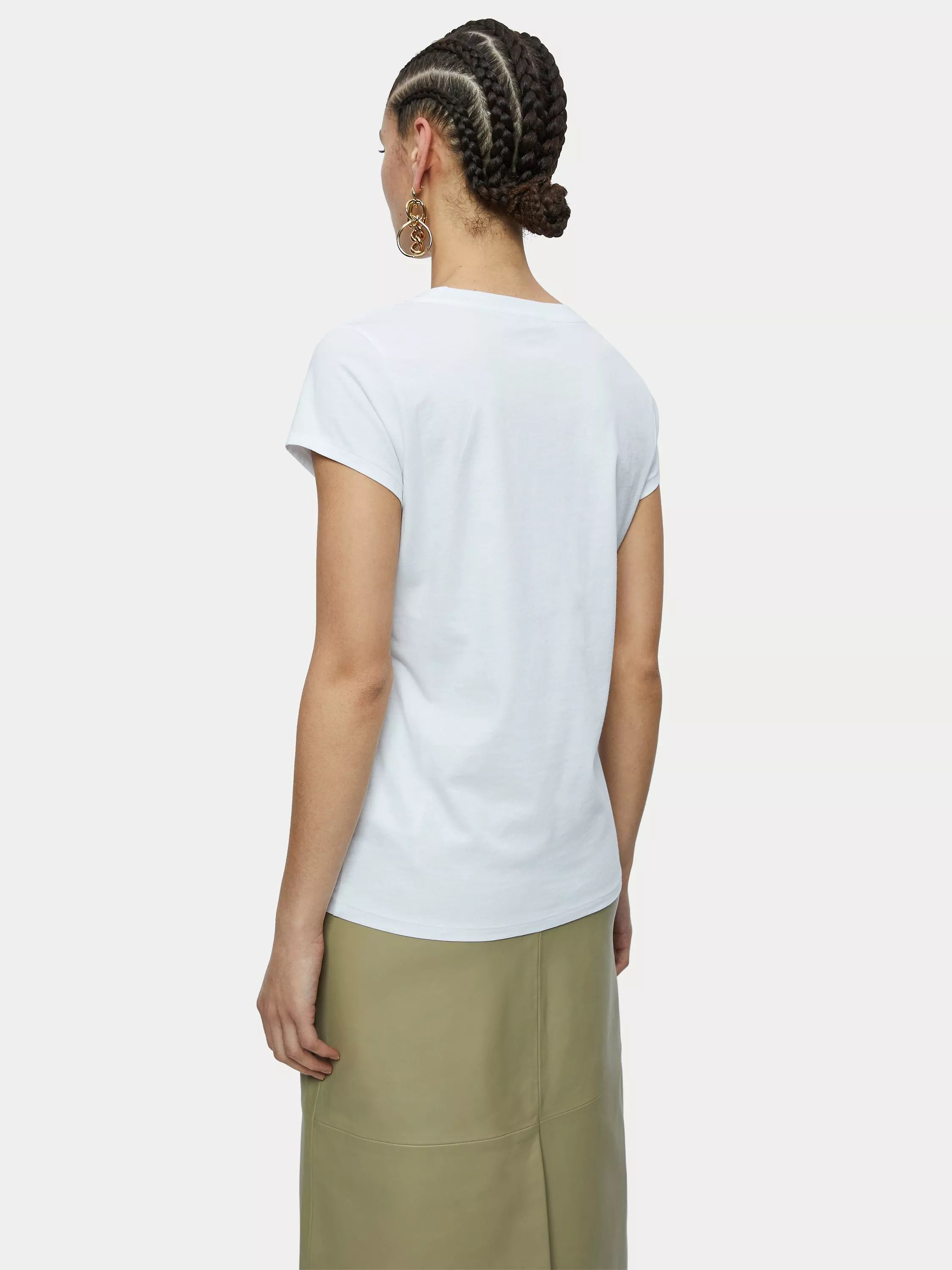 코튼 티셔츠 Supima Cotton T-Shirt 5521880 White
