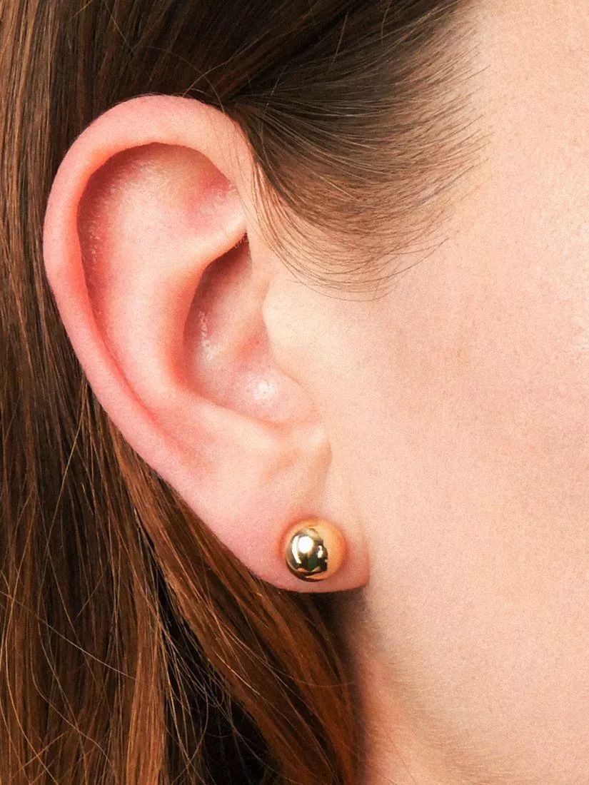 로렌 드롭 귀걸이 Lauren  Simple Ball Drop Earrings 6172939 Gold