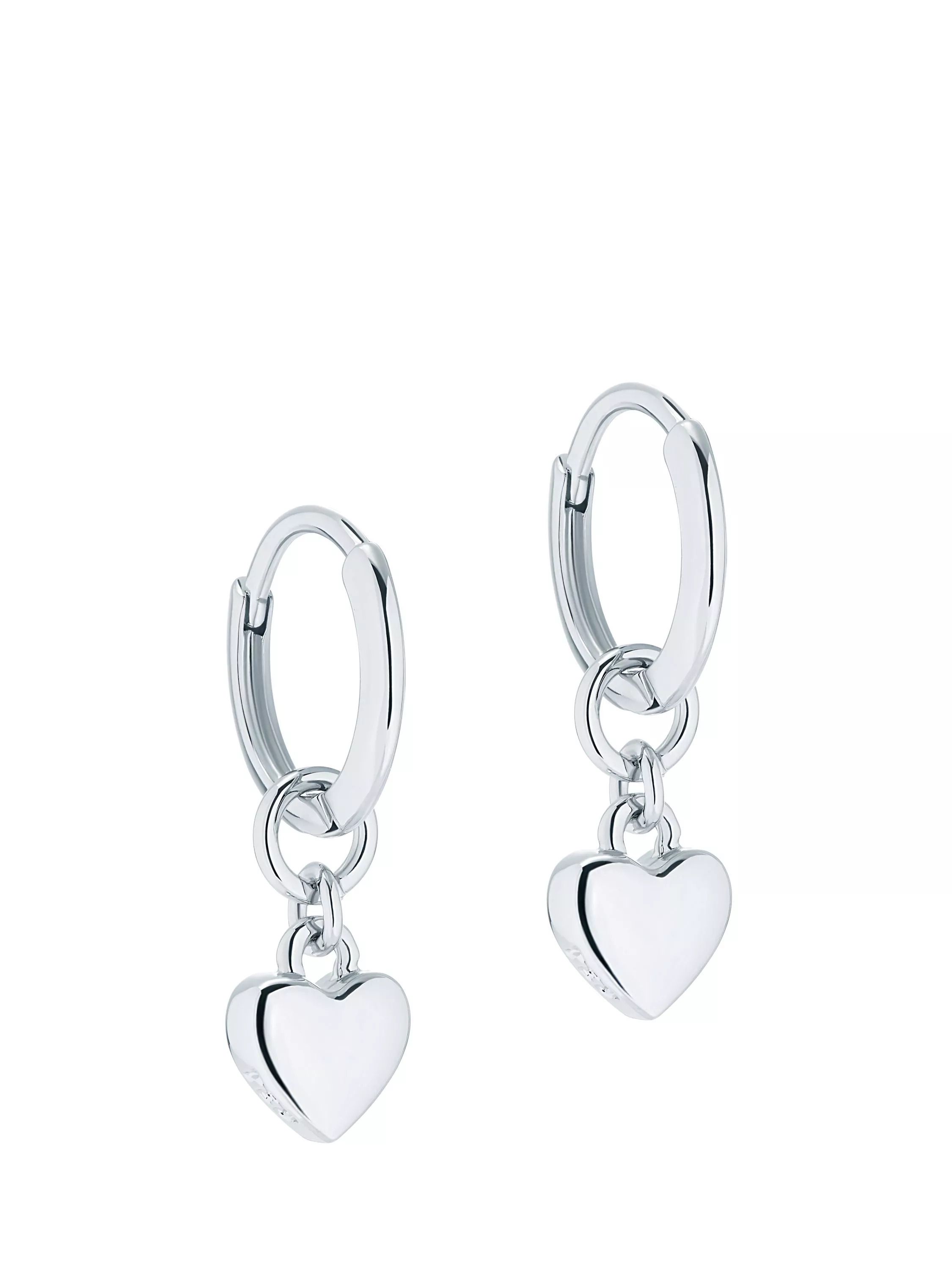 하트 귀걸이 Harrye Tiny Heart Huggie Earrings 112006163 Silver
