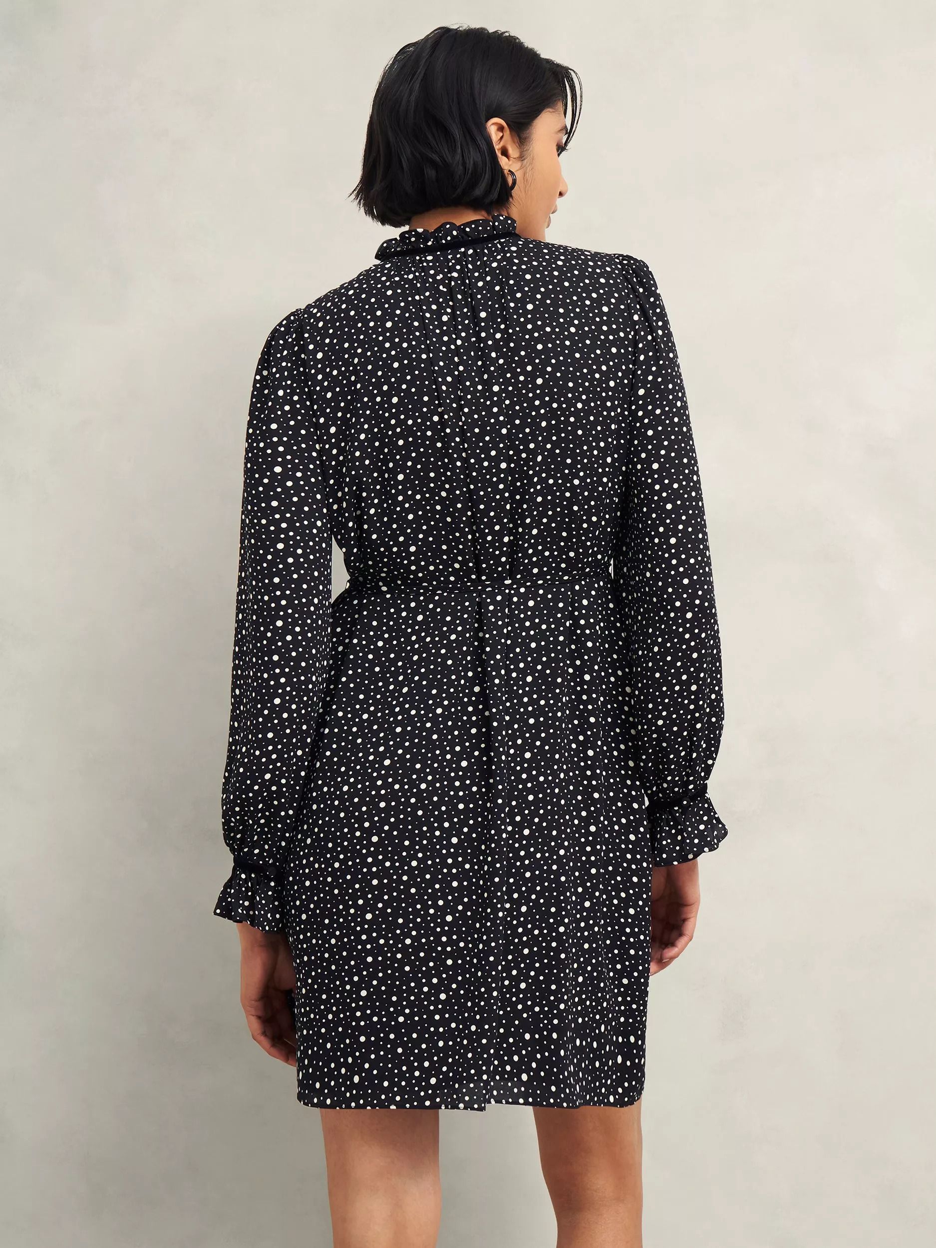 드레스 Otilla Dress, Black/Ivory 112653297