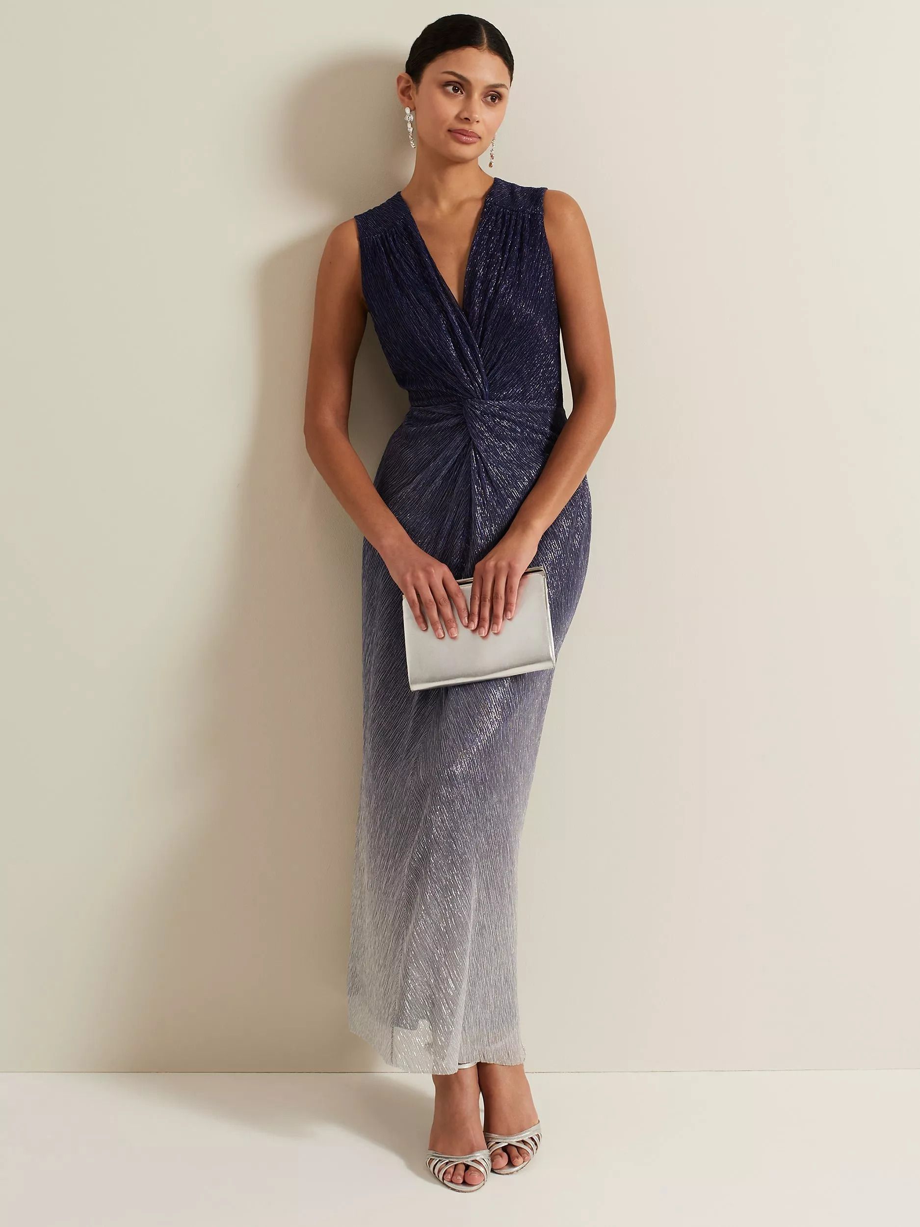 메탈릭 옴브레 드레스 멀티 Sara Metallic Ombre Dress, Multi 111993114