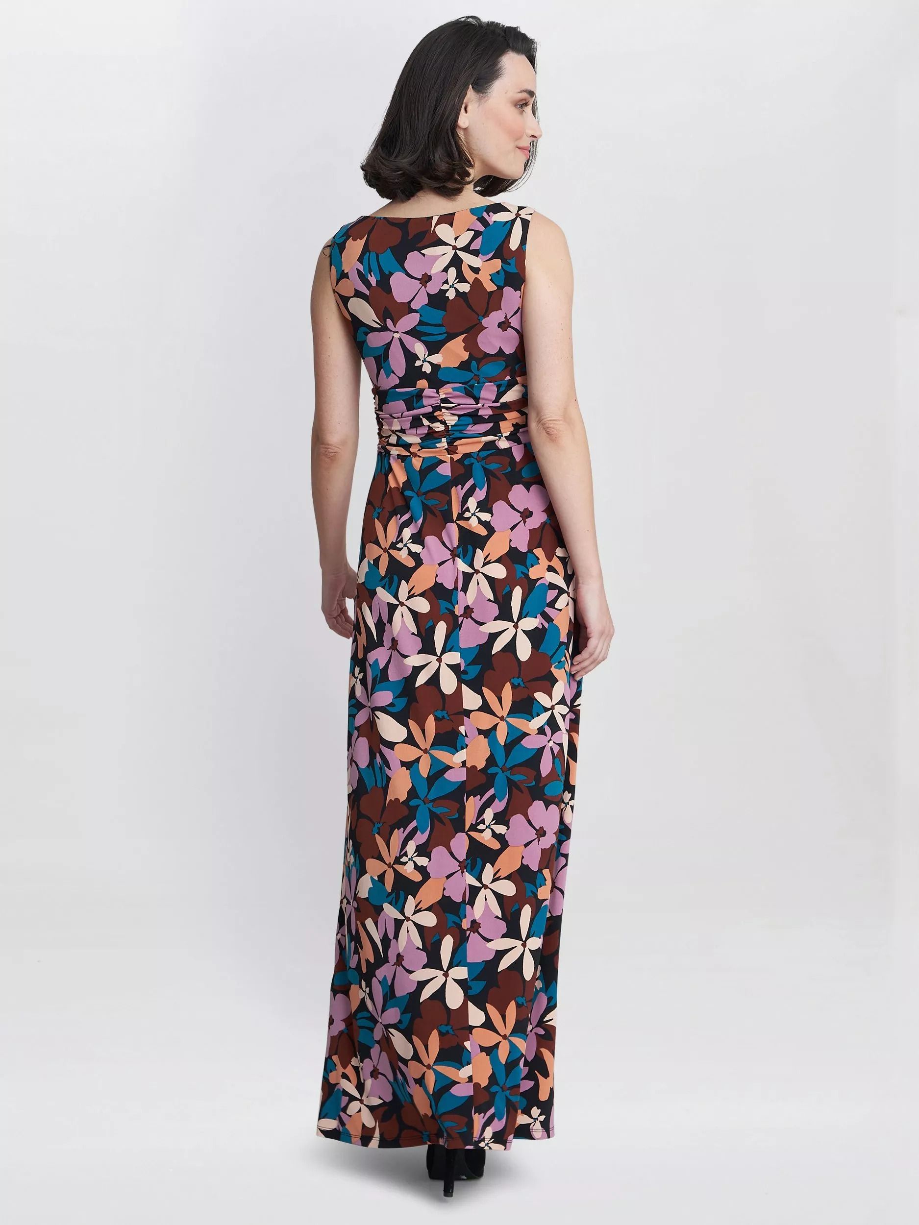 저지 맥시 드레스 Idra Jersey Maxi Dress, Black/Multi 112518318