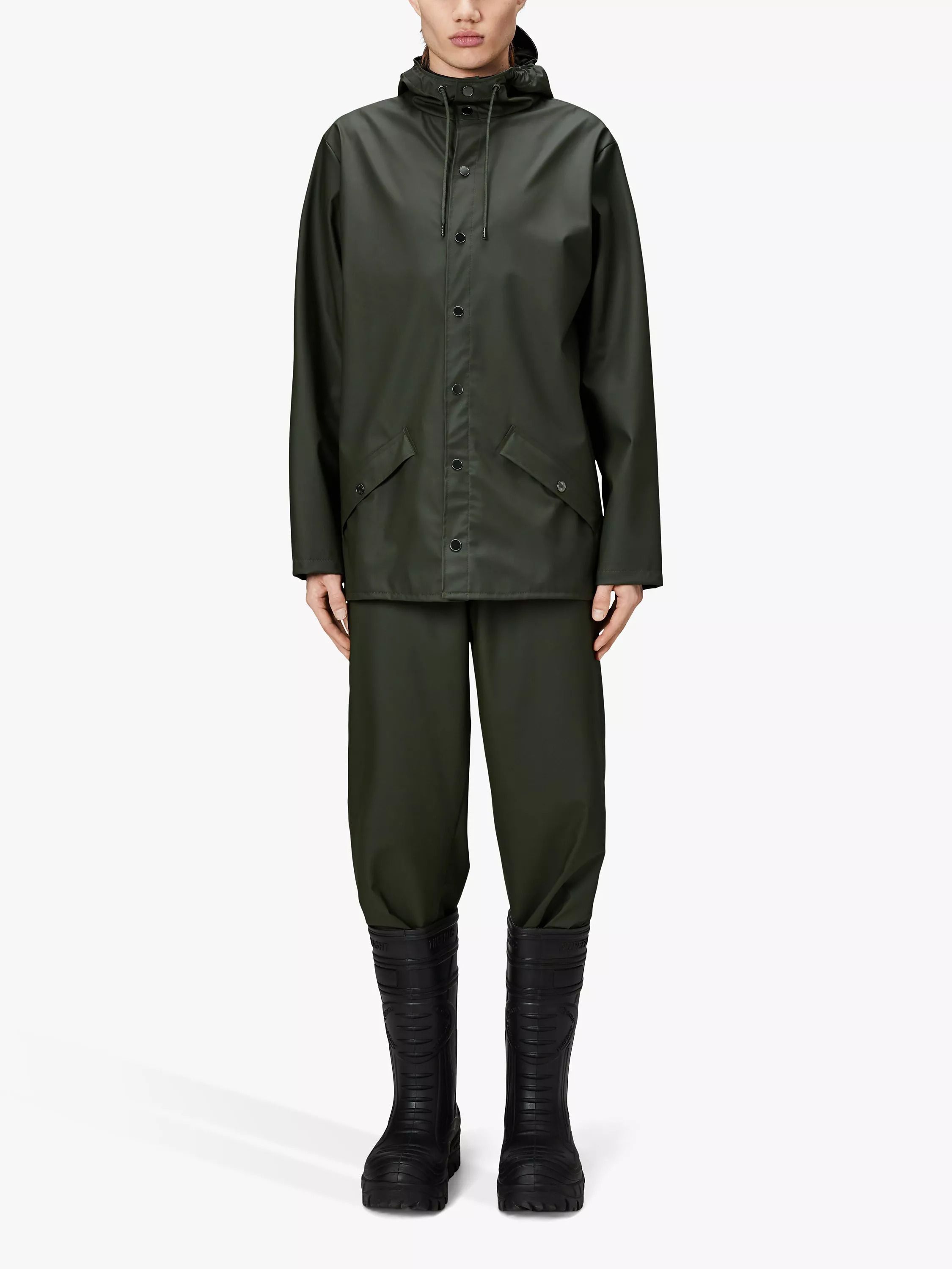 남여공용 워터프루프 방수 레인 자켓 Unisex Waterproof Rain Jacket 111212228 03 Green