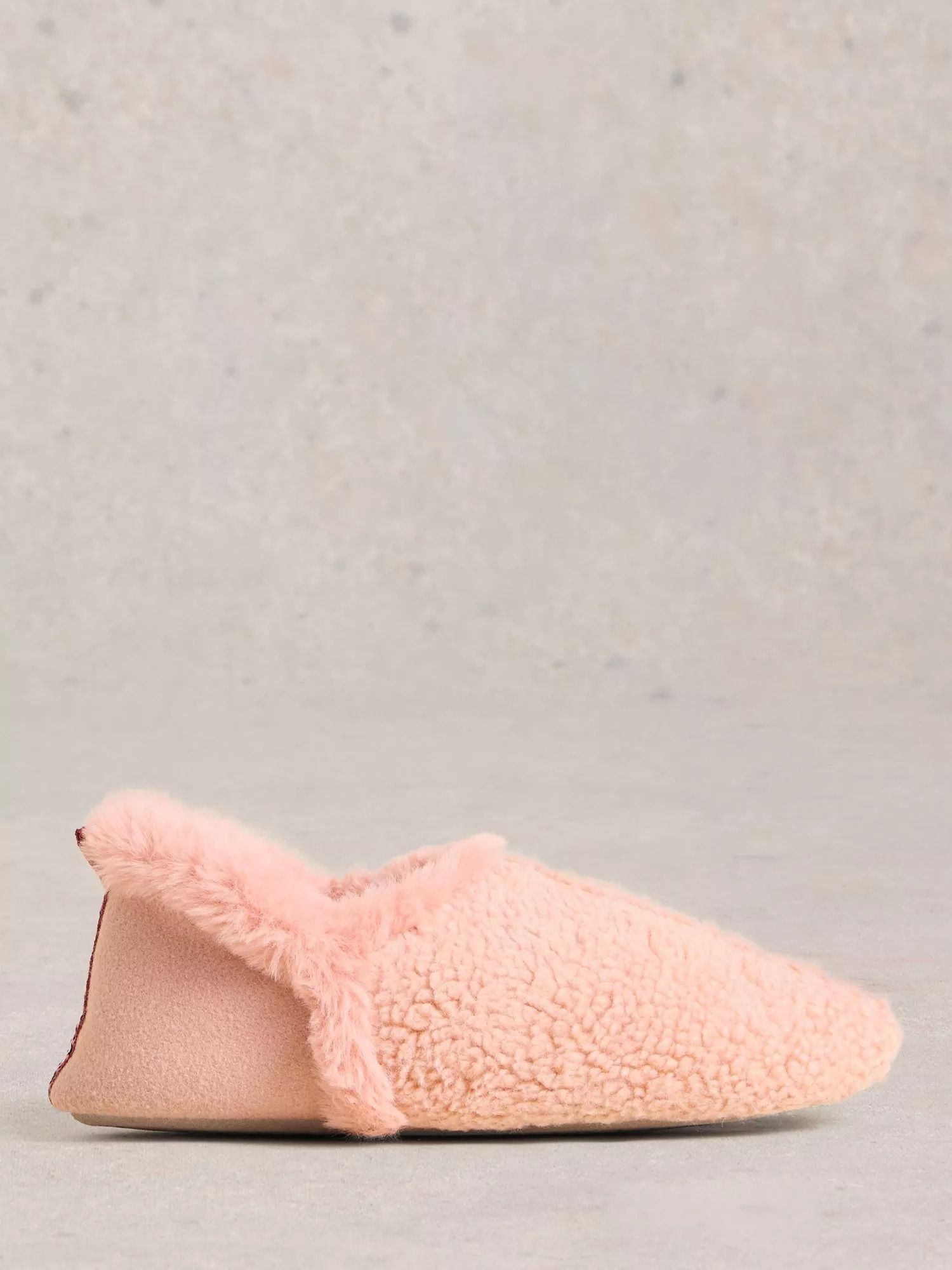 포우 퍼 Reya Faux Fur Slippers 112470412 Pink