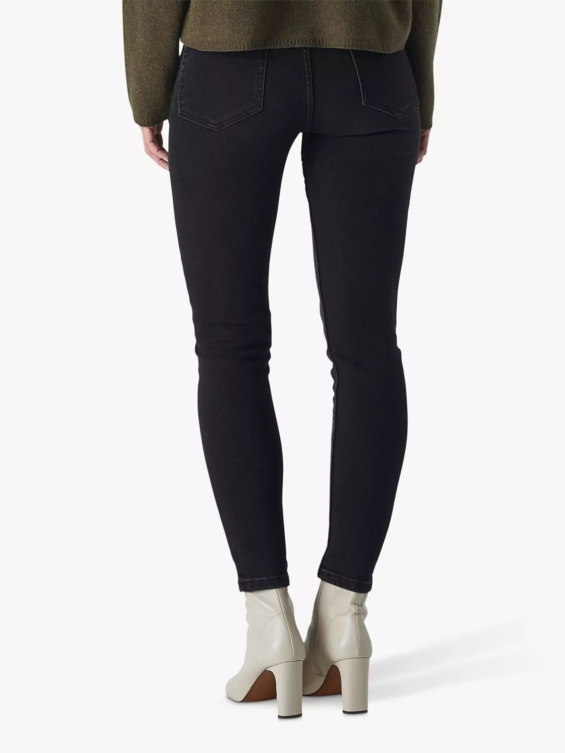 스키니 데님 블랙 Sculptured Skinny Jeans, Black 4797536