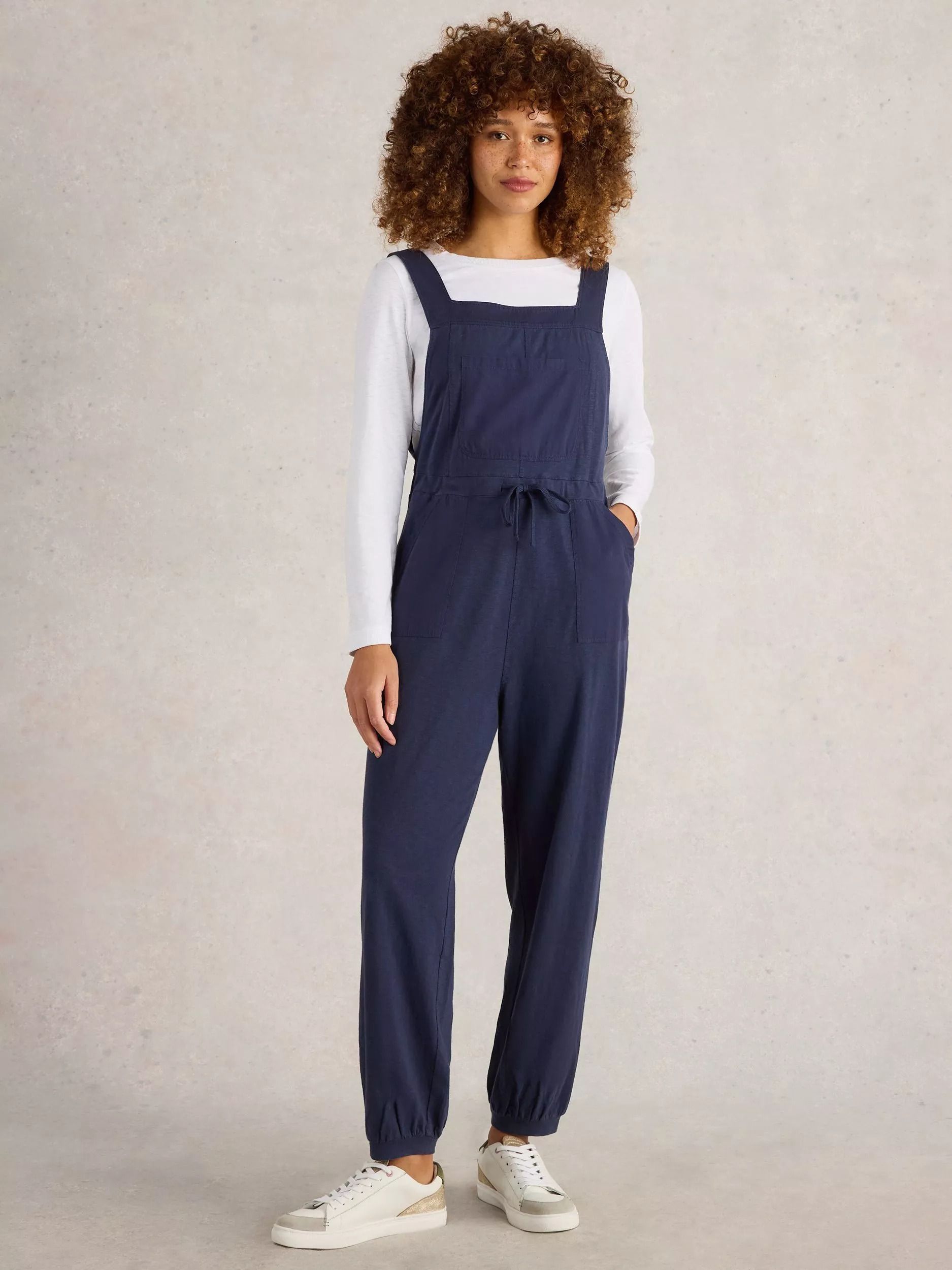 멜빵 Daphne Dungarees 5333853 Navy