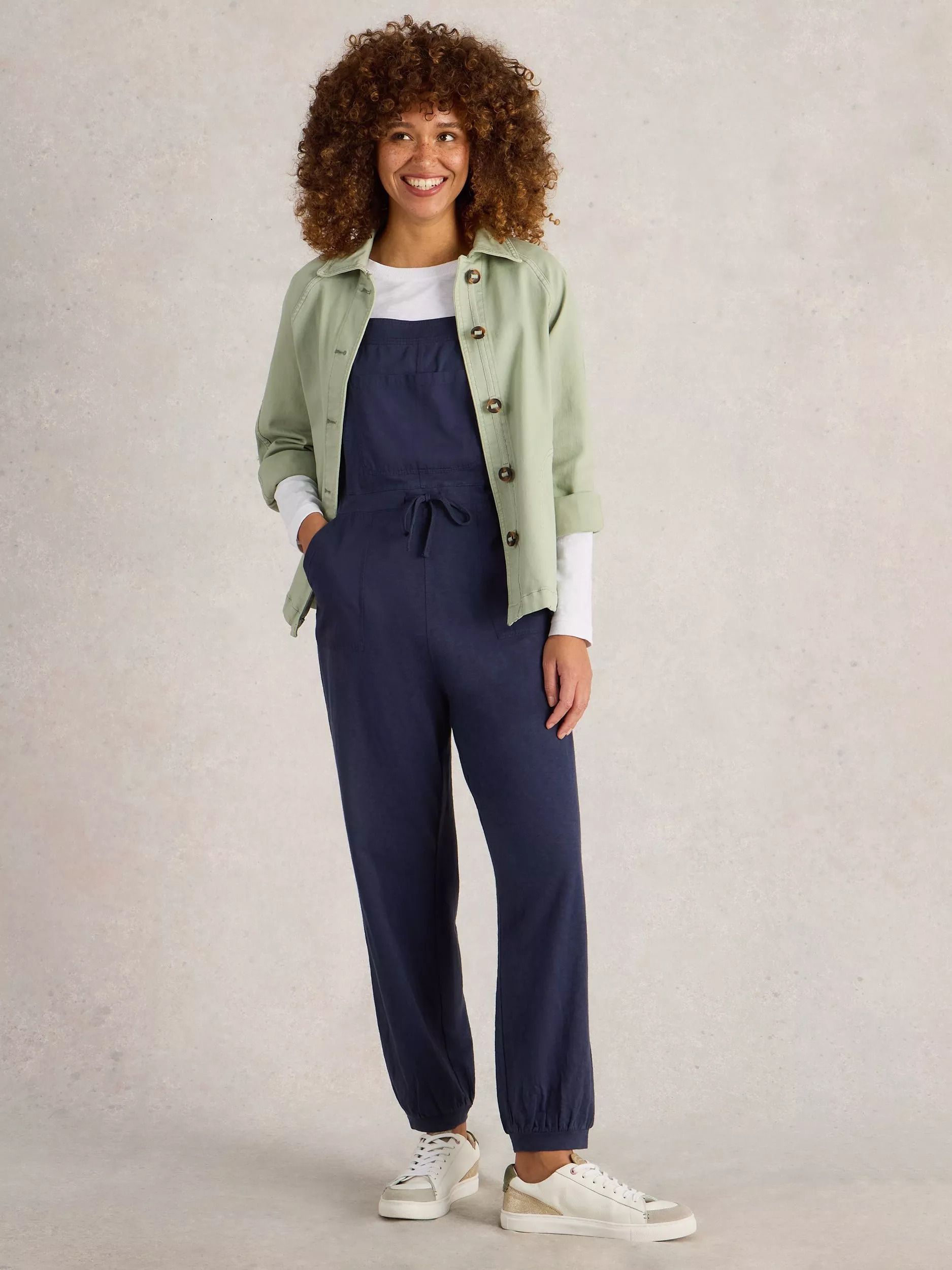 멜빵 Daphne Dungarees 5333853 Navy