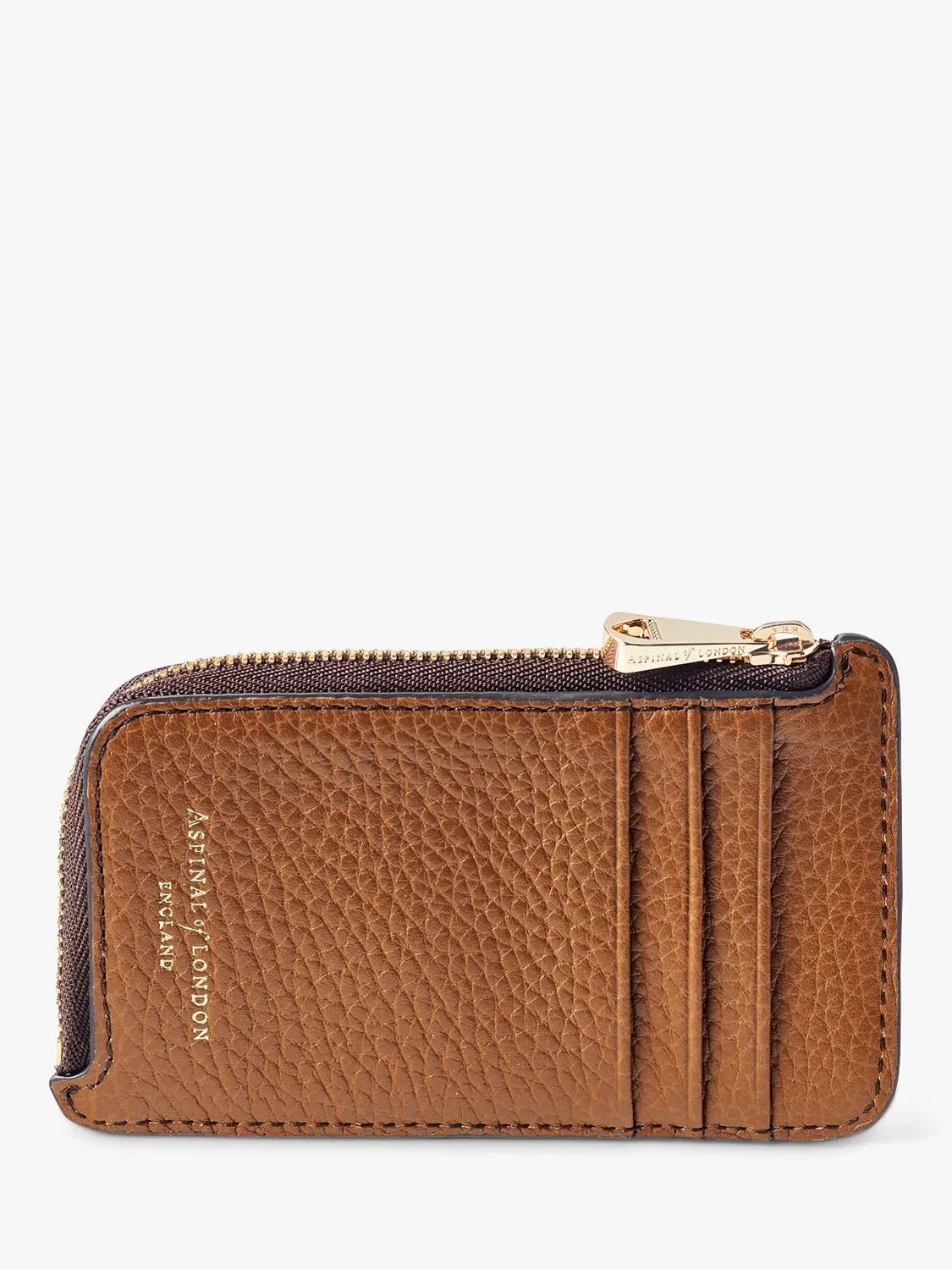 페블 가죽 지퍼 코인 카드 홀더 Pebble Leather Zipped Coin and Card Holder 5524188  Tan(63194155)